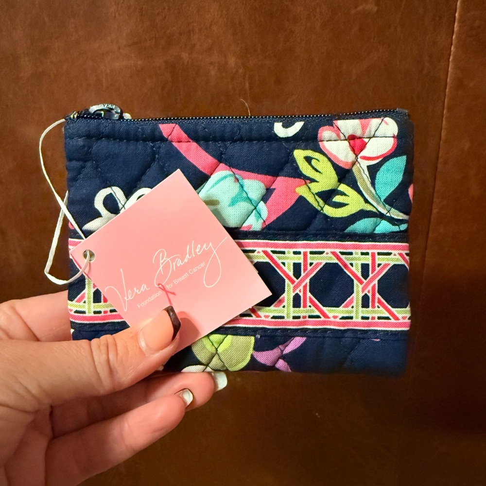 Vera Bradley Ribbons coin purse - NWT